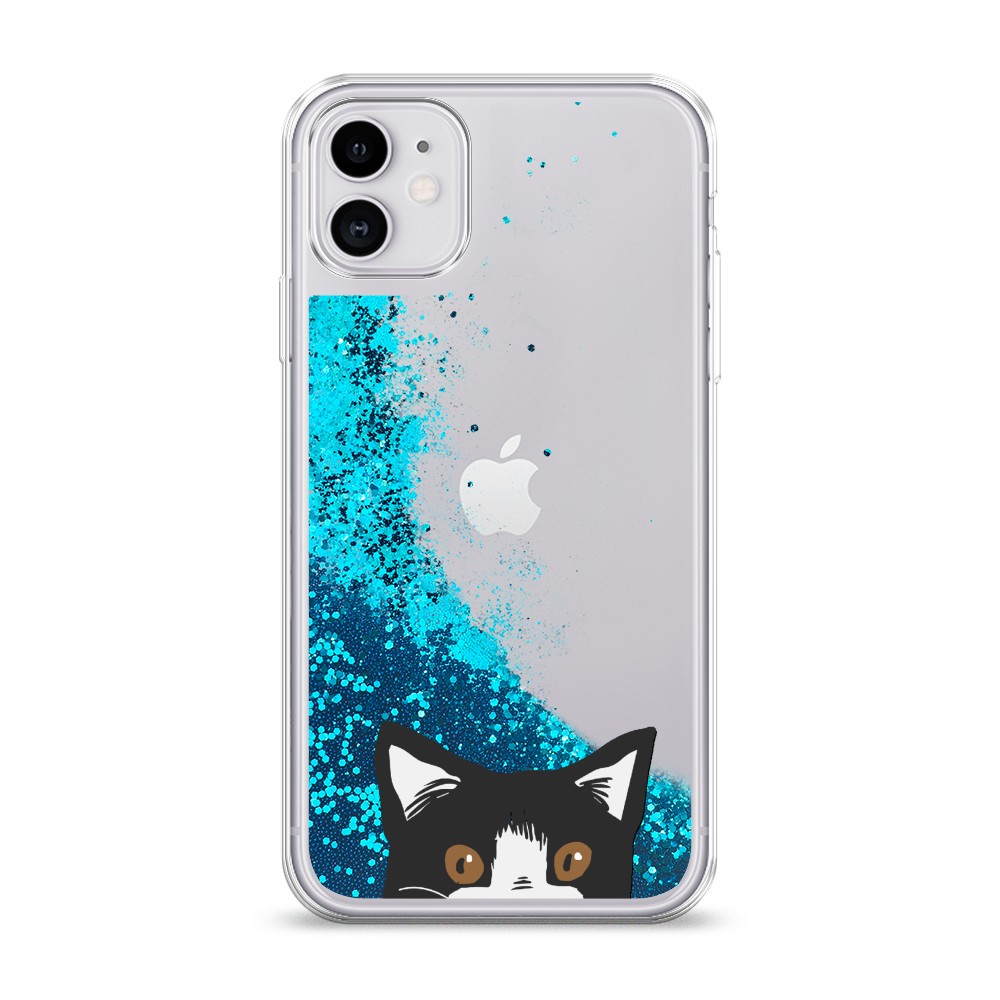 

Чехол Awog на Apple iPhone 11 / Айфон 11 "Подглядывающий кот", Разноцветный, 12193-1
