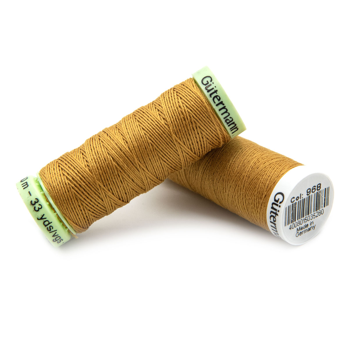 

Нитки Guetermann 557765 2 шт. 30 м желтый