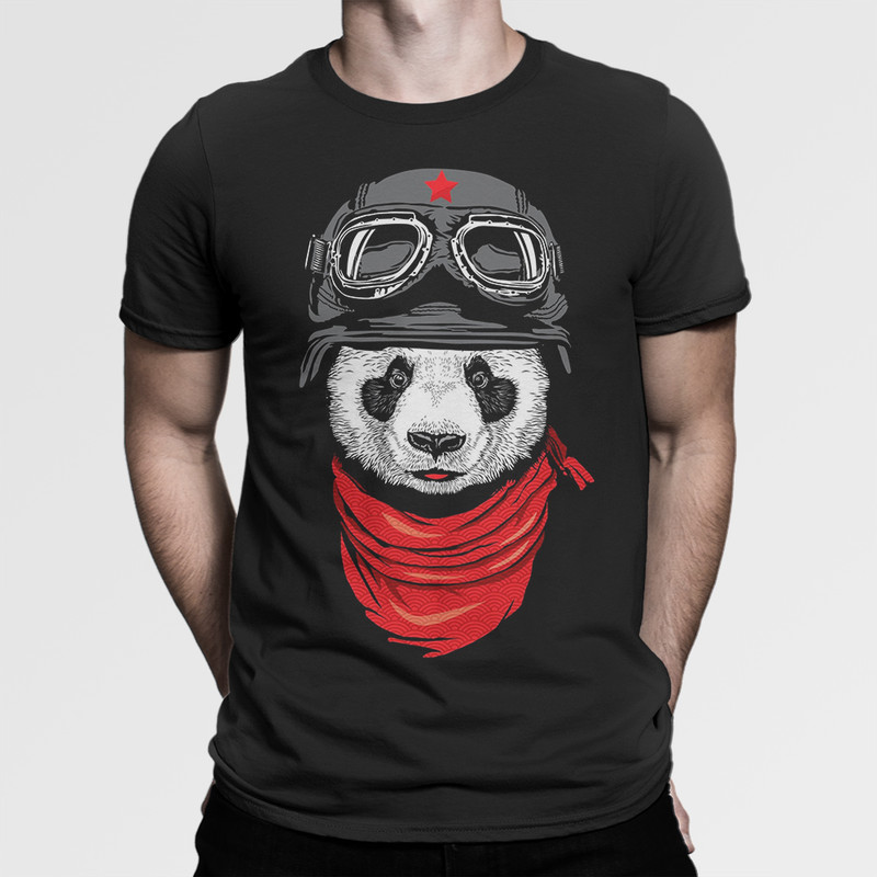

Футболка мужская Dream Shirts Панда Летчик черная L, Черный, Панда Летчик