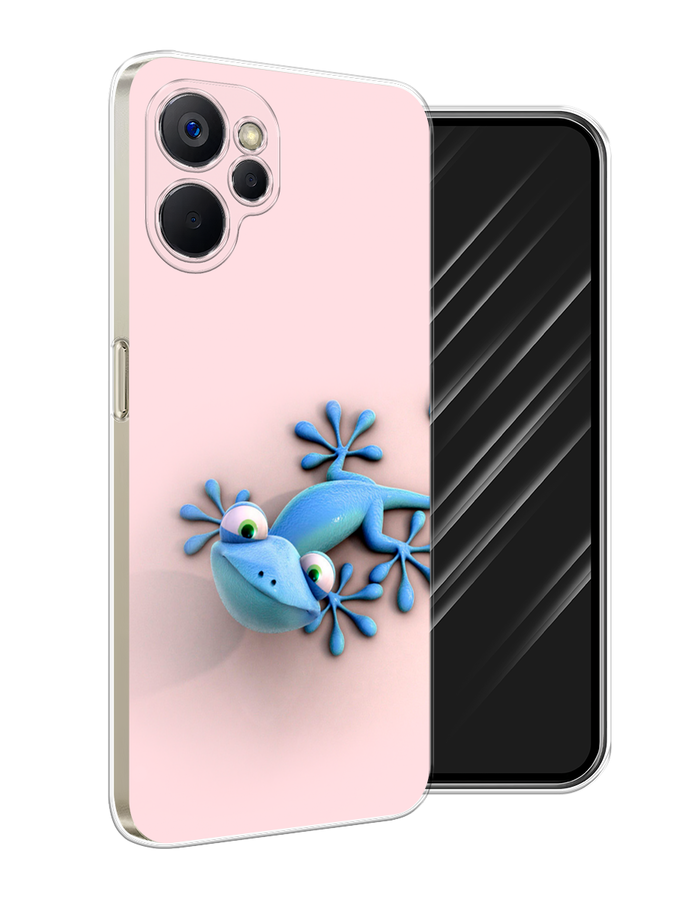 

Чехол Awog на Realme 9i 5G/10T 5G "Голубая ящерка", 2513950-2
