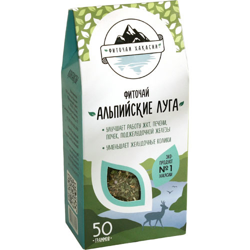 

Фиточай "Альпийские луга", 50 г
