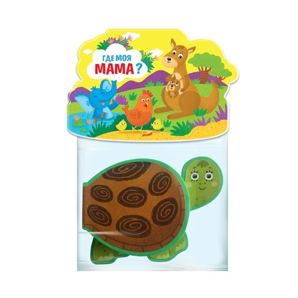 

Книжка-игрушка Зверушки с мягкими страничками Malamalama