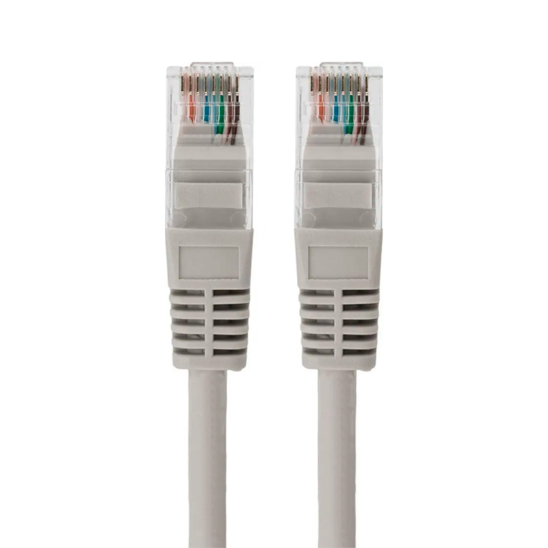 

Патч-корд Rexant RJ45 - RJ45 вилка-вилка 0.5м (18-8001) серый