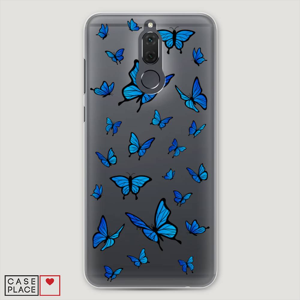 

Чехол Awog "Синие бабочки" для Huawei Nova 2i