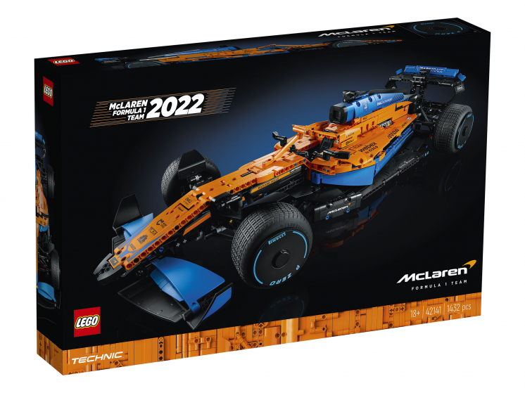 Конструктор LEGO Technic Гоночный автомобиль McLaren Formula 1 42141 lego technic formula e конструктор porsche 99x electric