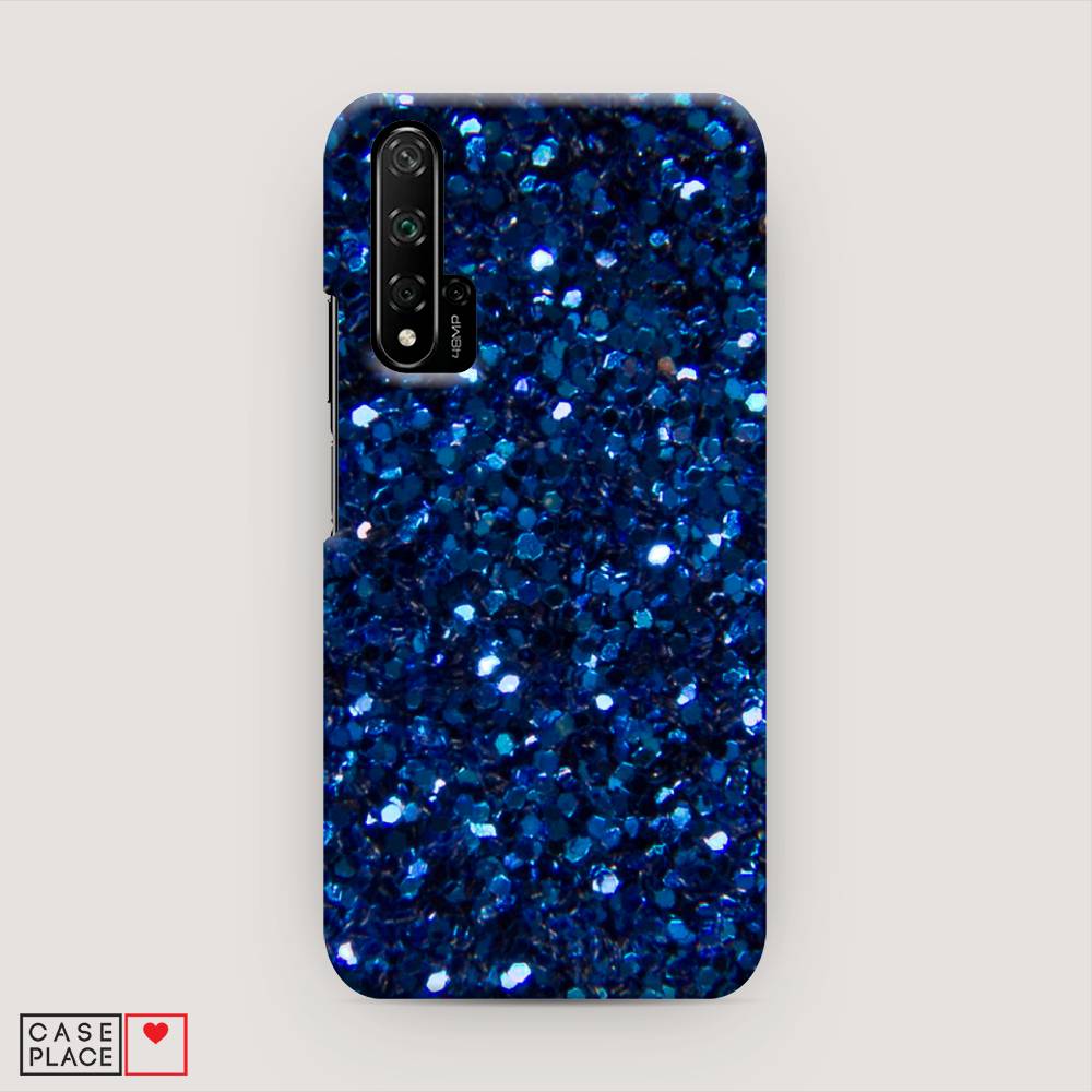

Чехол Awog "Синие блестки рисунок" для Honor 20