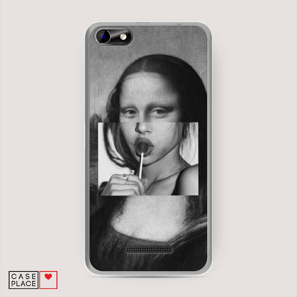 

Чехол Awog на BQ 5058 Strike Power Easy Mona Lisa sucking lollipop", Разноцветный, 201250-9
