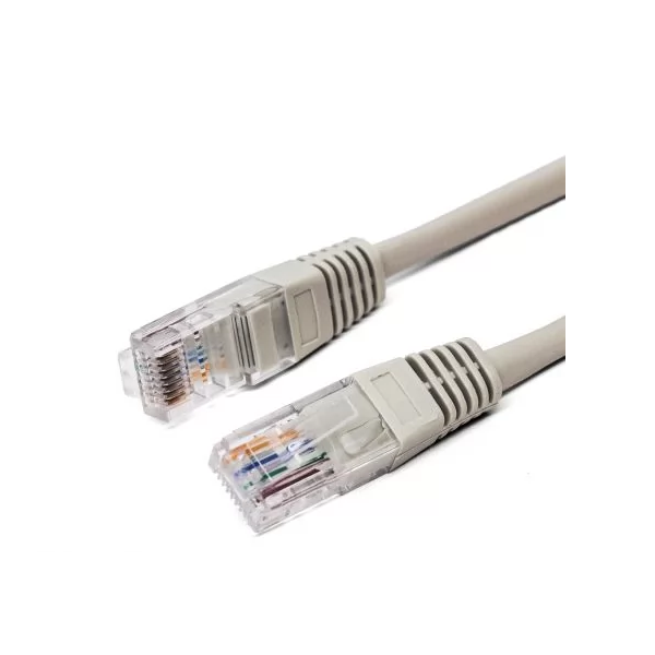 Патч-корд Filum RJ45 - RJ45 вилка-вилка 0.5м (FL-U5-C-0.5M) серый