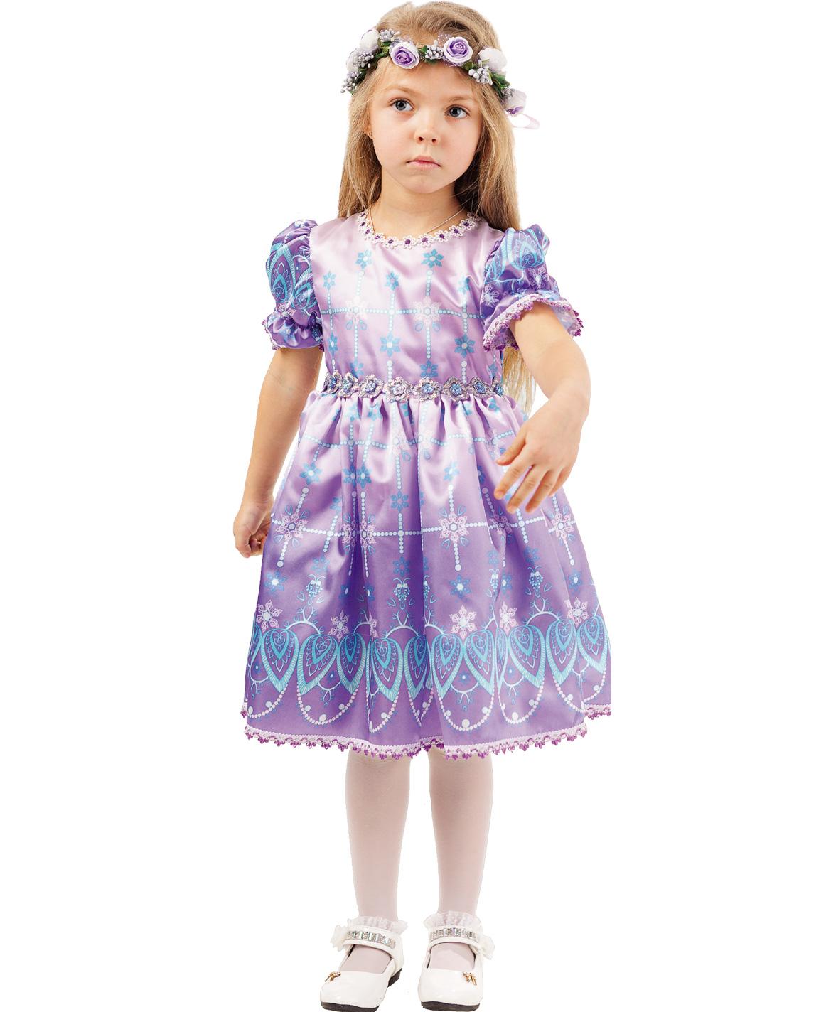 

Карнавальный костюм Batik 1036 к-18 Зима, фиолетовый, 110, Зима