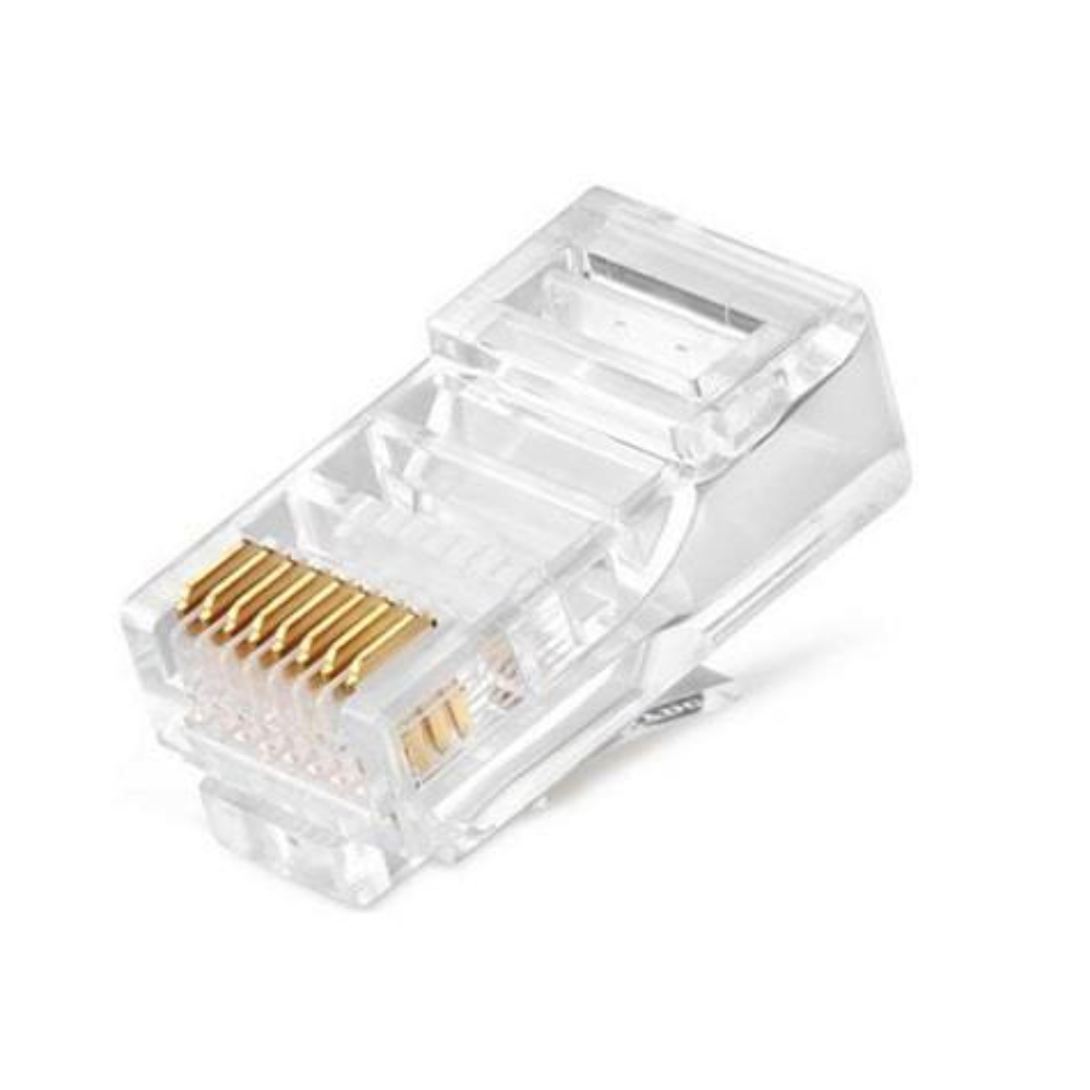 

Коннектор RIPO RJ-45 RJ 45 м 003-400001/20, Прозрачный, Коннектор RJ-45 (8P8C) Cat.5e, RIPO, универсальные ножи ( в упак. 20 шт.)