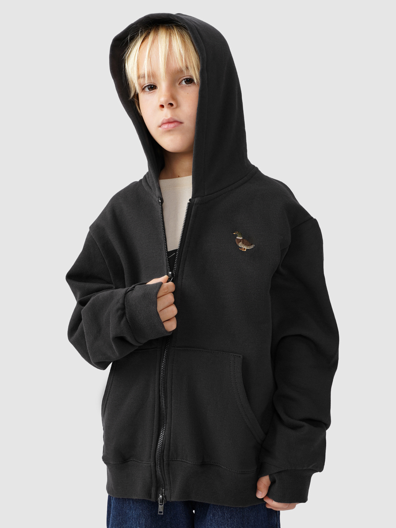 

Толстовка детская Happy Baby 88235-1, black, 92, Черный, 88235-1