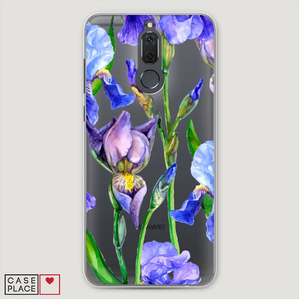 

Чехол Awog "Синие ирисы" для Huawei Nova 2i