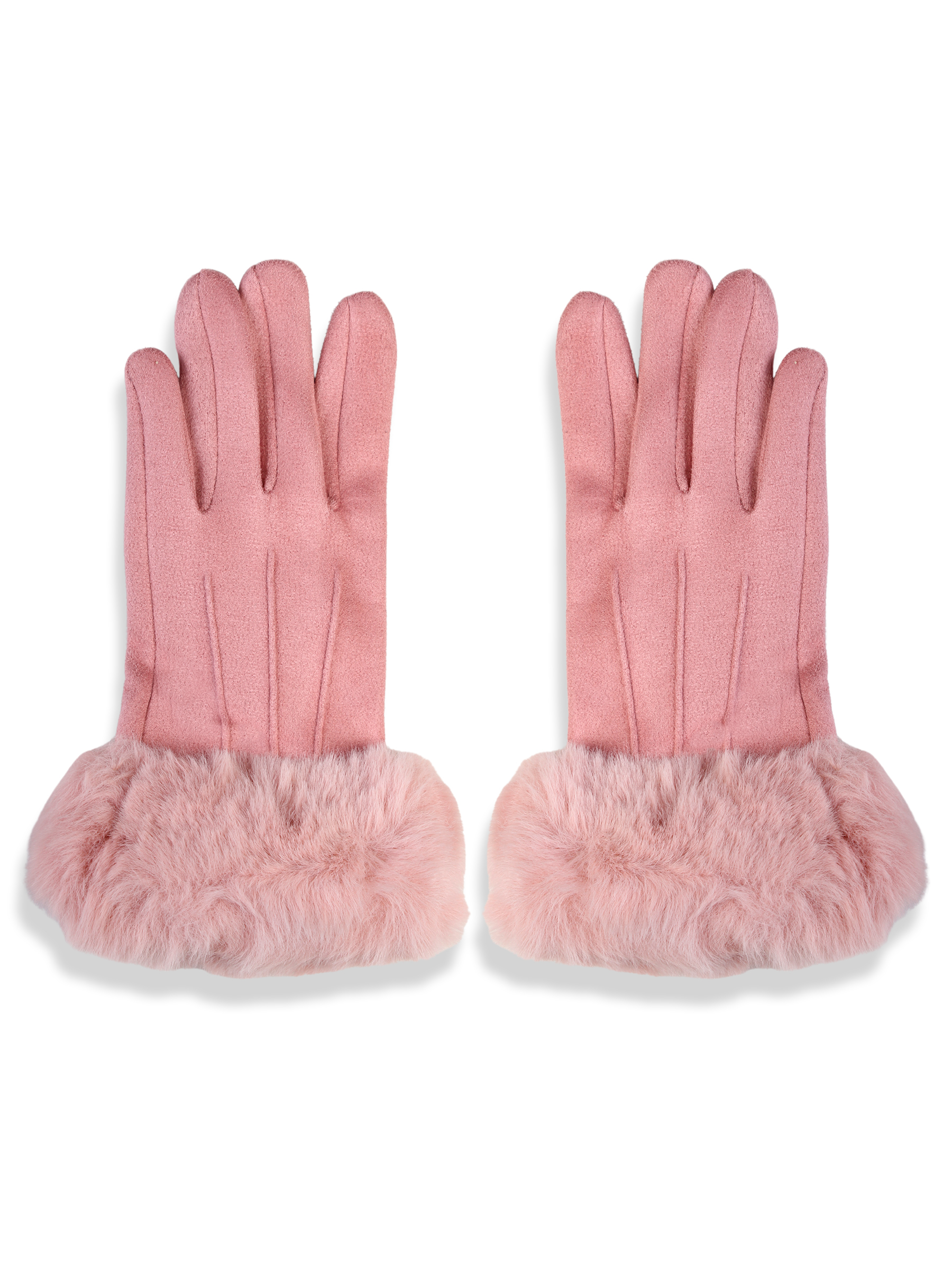 

Перчатки женские Pretty Mania ZW-ANG165 розовые, Розовый, ZW-ANG165