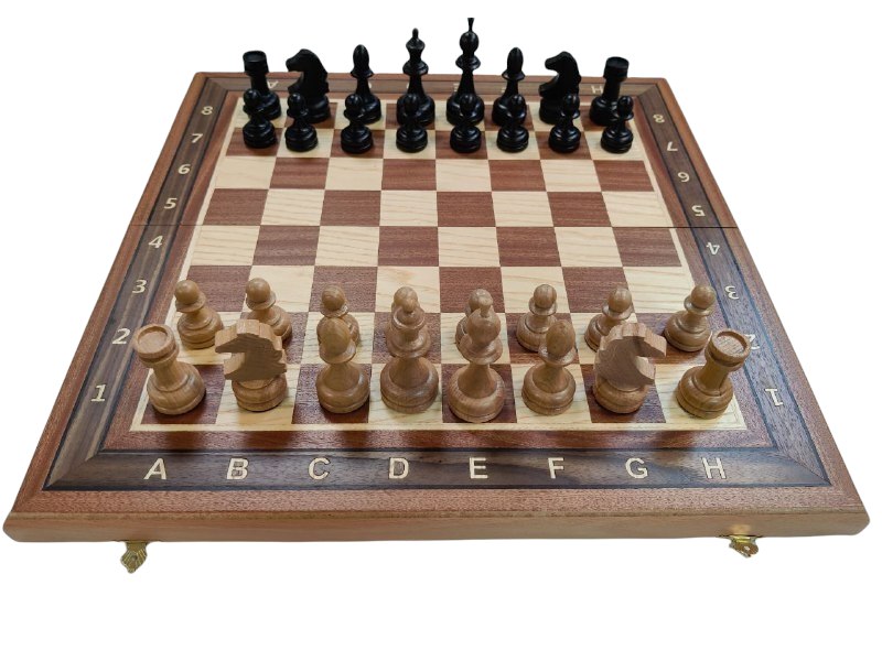 

Шахматы Lavochkashop Классические из красного дерева и бука, 50 на 50 см urig014