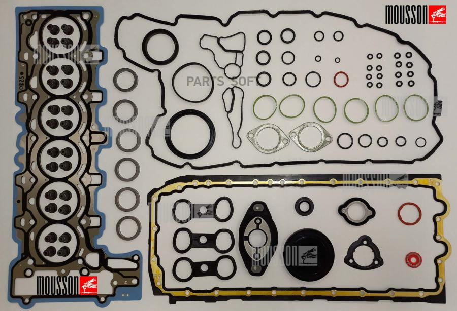 

Ремкомплект ДВС BMW N52B25 new 2.5 полный Mousson 1шт