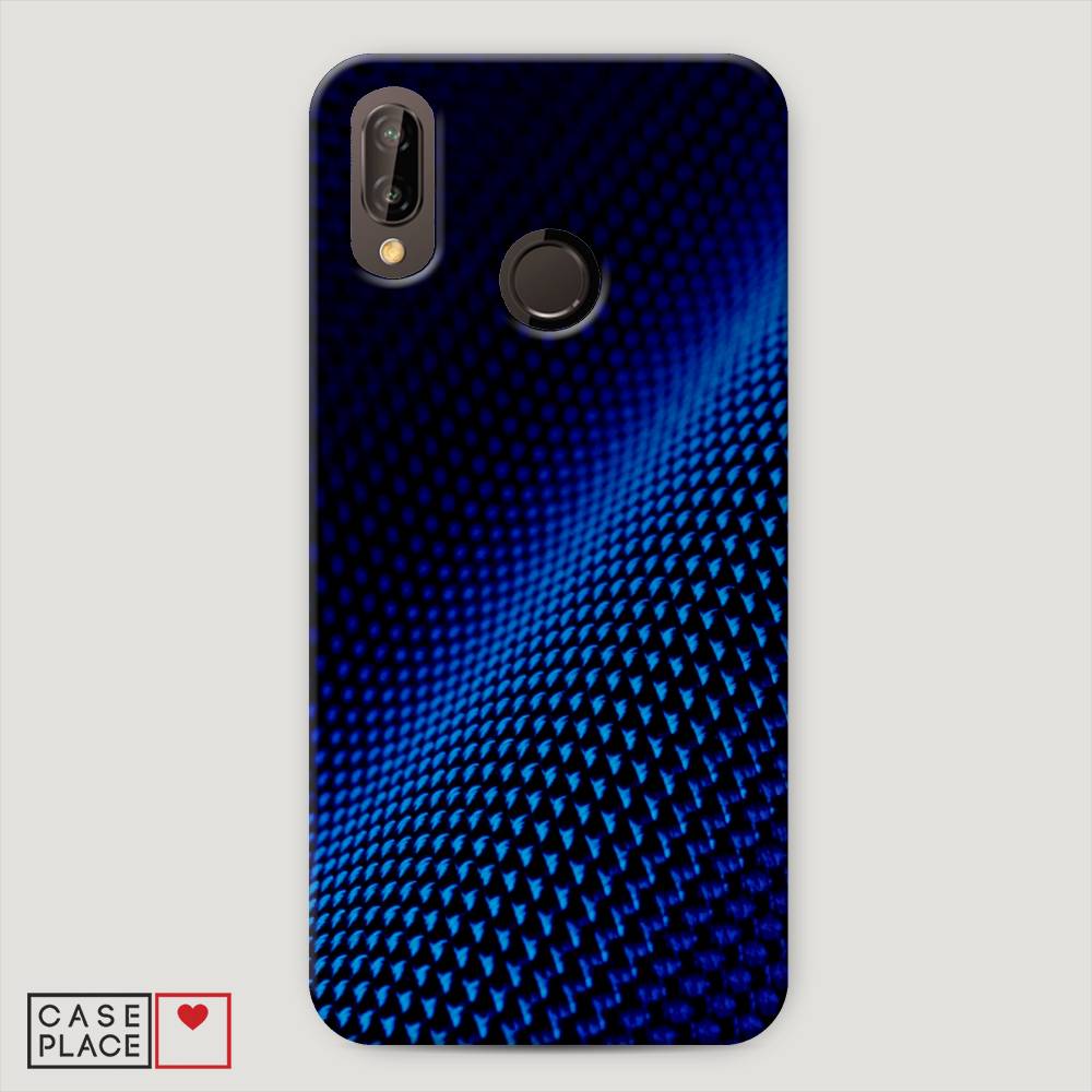 

Чехол Awog "Синий карбон" для Huawei P20 Lite, 64420-2
