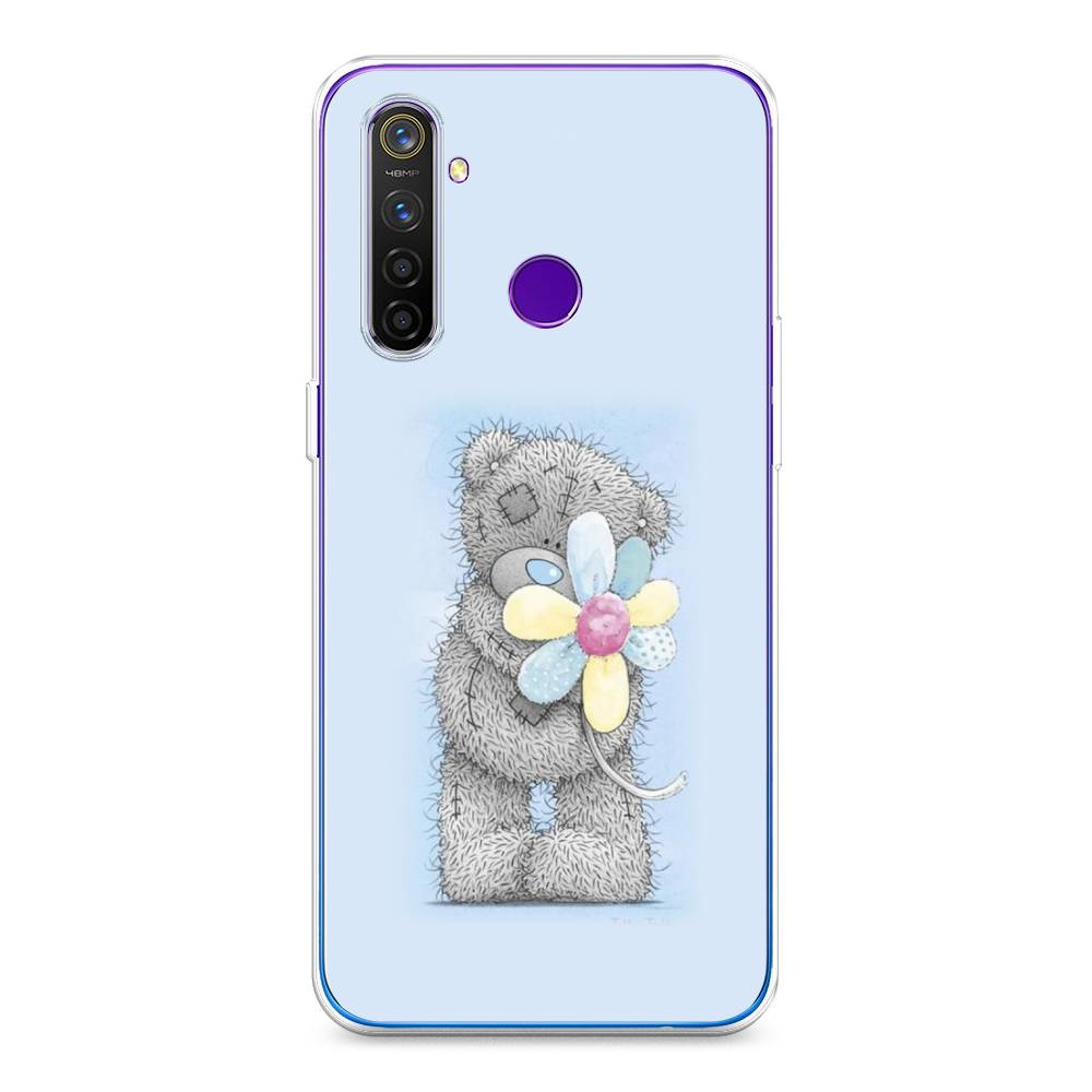 

Чехол Awog на Realme 5 Pro "Me to you с ромашкой", Разноцветный, 251650-2