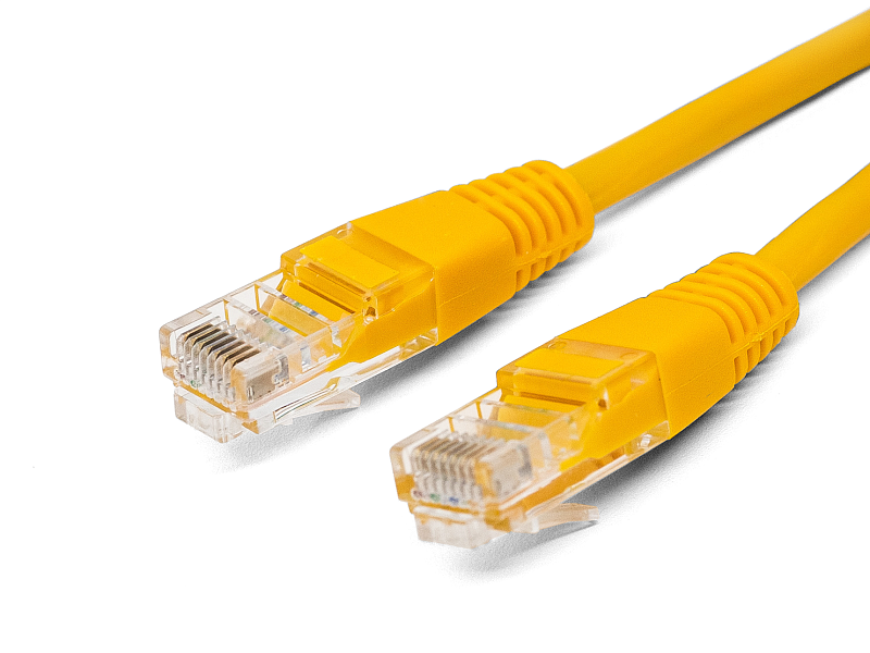 Патч-корд Filum RJ45 - RJ45 вилка-вилка 7.5м (FL-U5-C-7.5M-Y) желтый