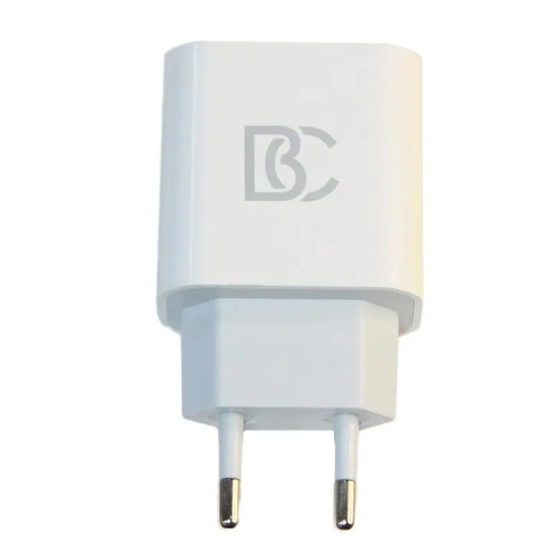 

Сетевое зарядное устройство Type-C BC C60 (3А, PD) без кабеля, белый