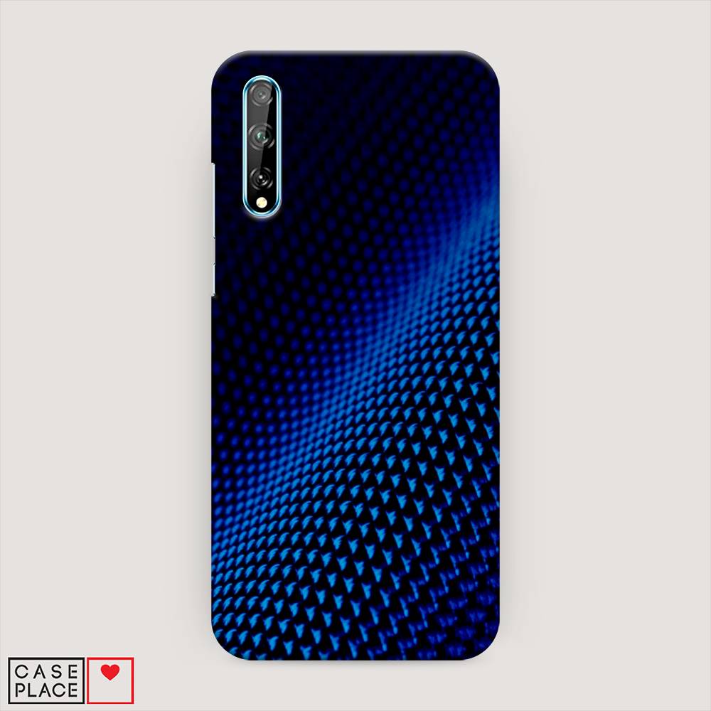 

Чехол Awog "Синий карбон" для Huawei Y8p
