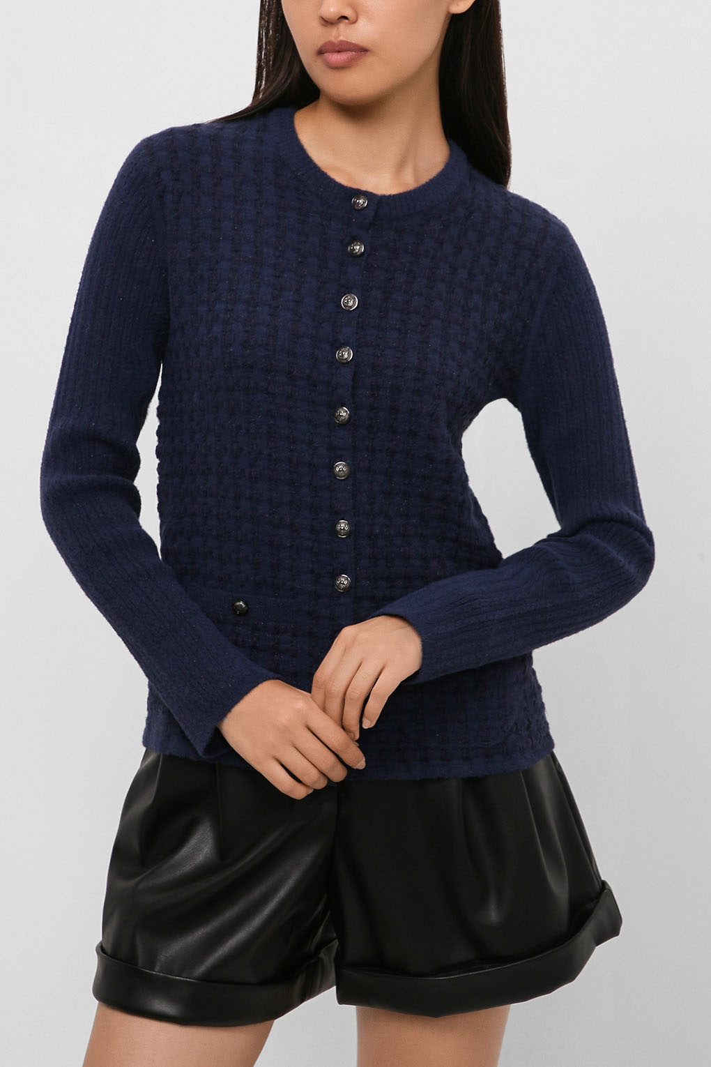 

Кардиган женский PAOLA RAY PR120-11007 синий S, PR120-11007