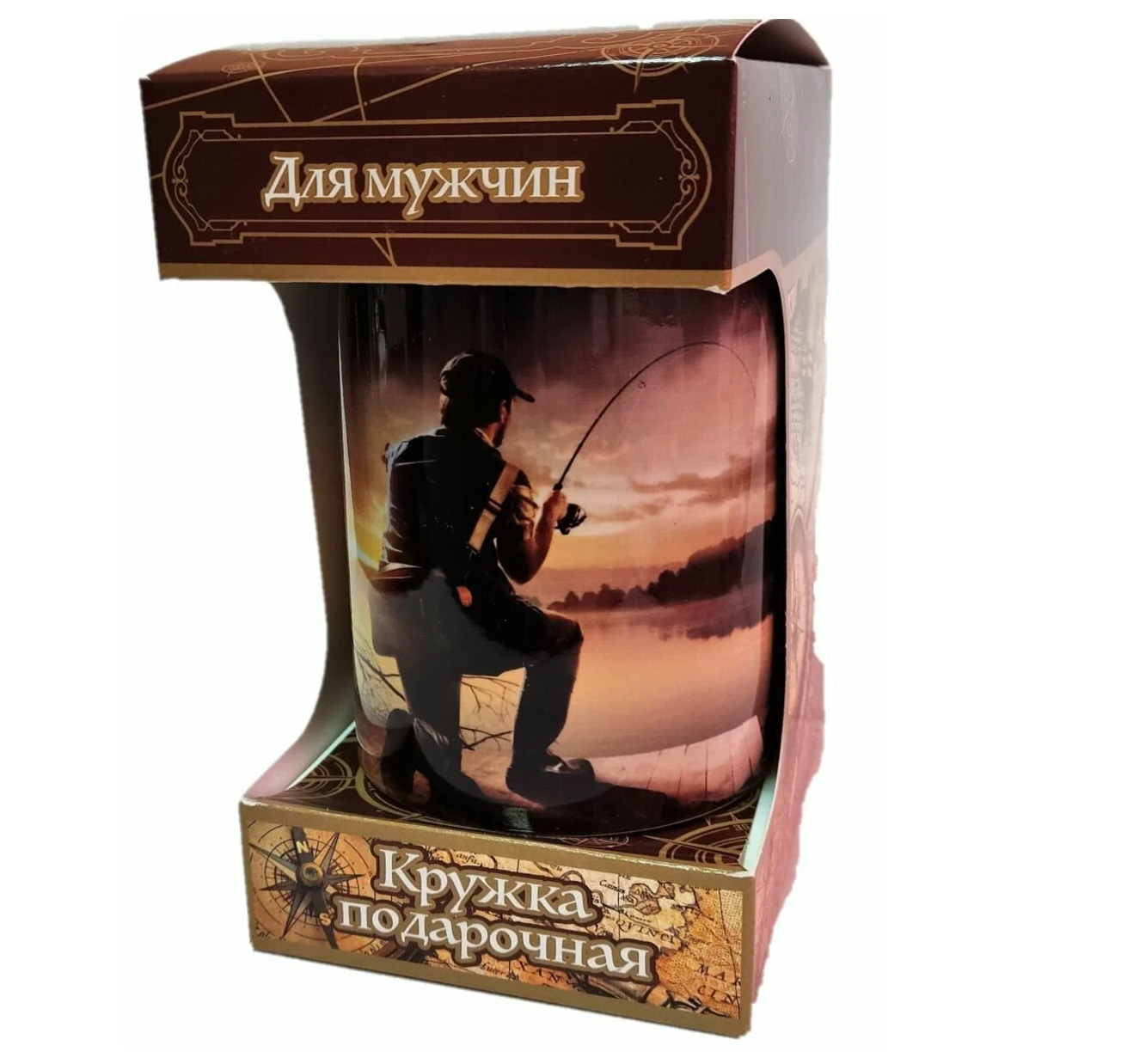 

Чай черный Abigail листовой, Кружка Для мужчин Рыбаку 1, 50 г