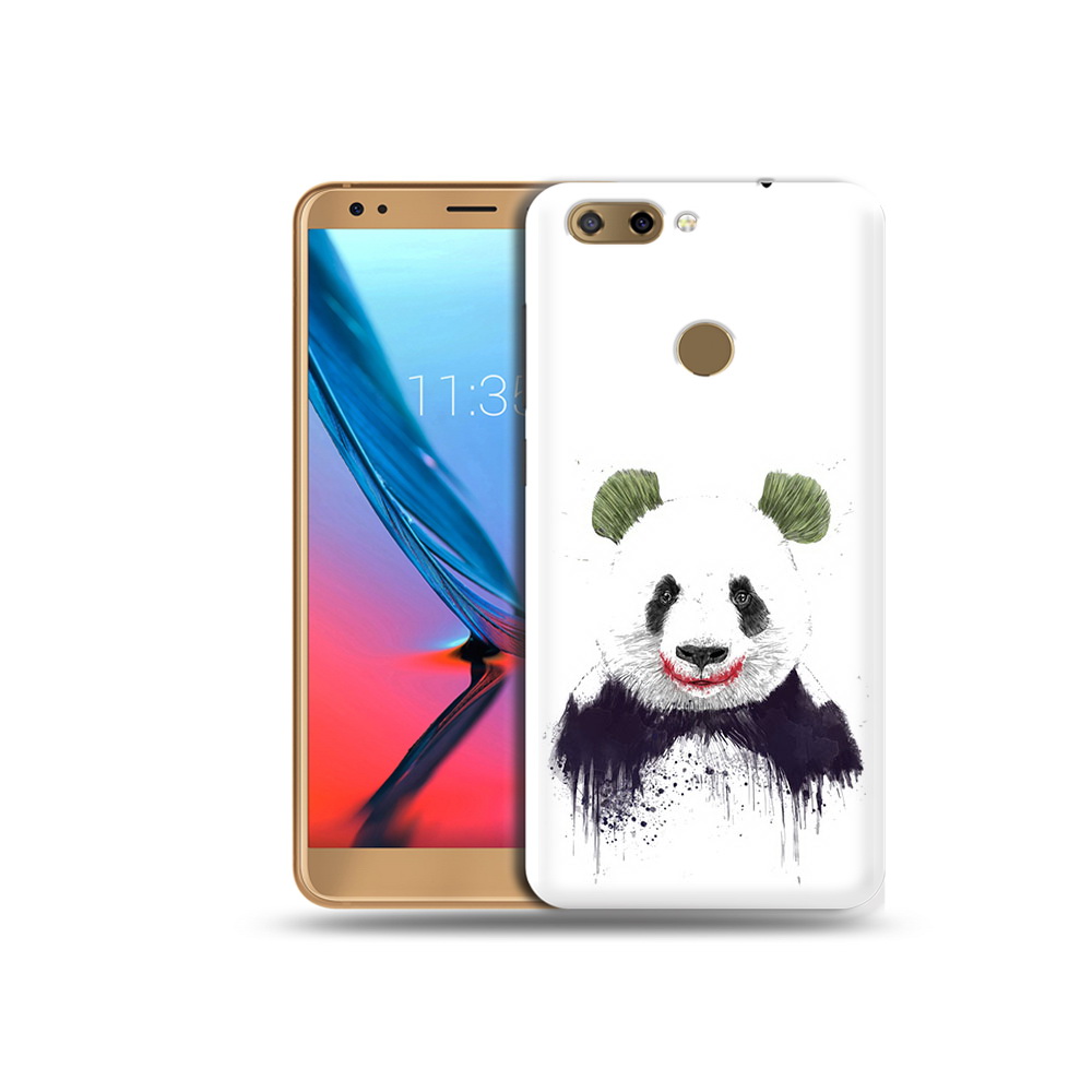 

Чехол MyPads Tocco для ZTE Blade V9 панда джокер (PT106427.464.533), Прозрачный, Tocco