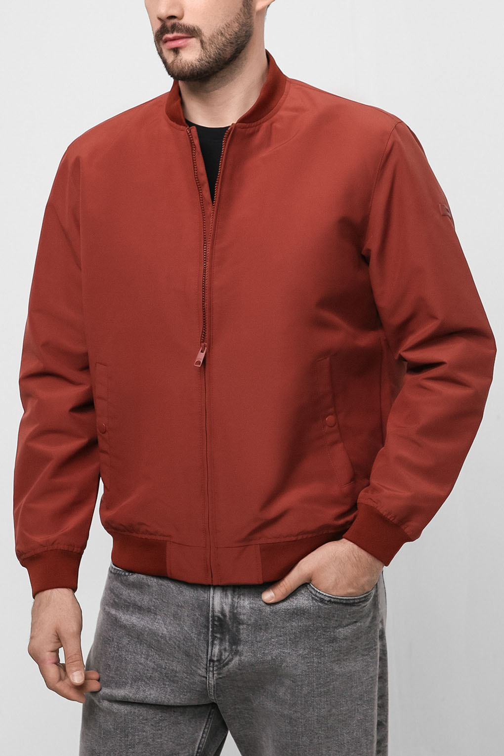 

Бомбер мужской Esprit Casual 022EE2G316 коричневый L, 022EE2G316
