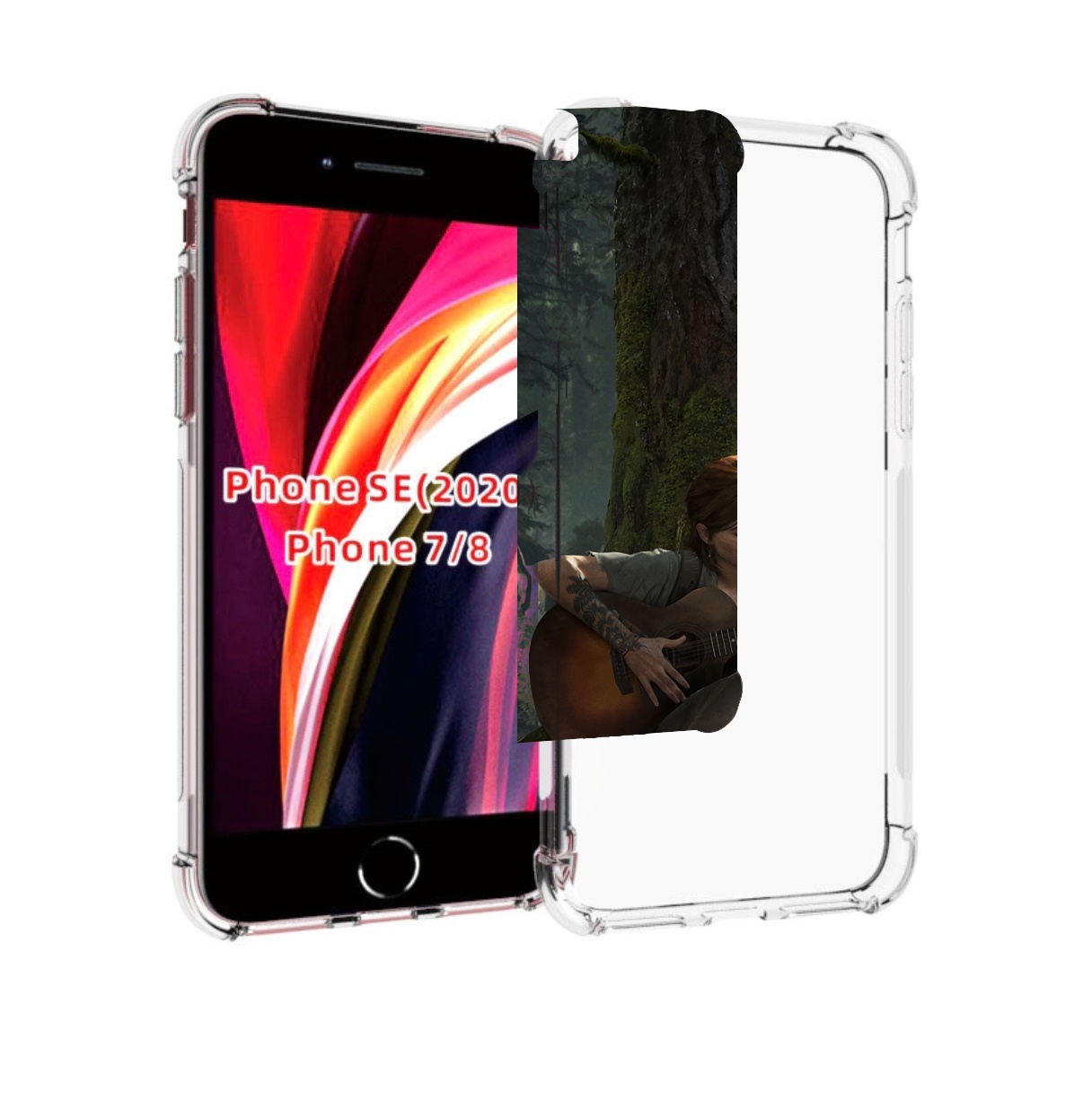 

Чехол MyPads The Last of Us Part II для iPhone 7 4.7 / iPhone 8 / iPhone SE 2 (2020), Прозрачный, Tocco