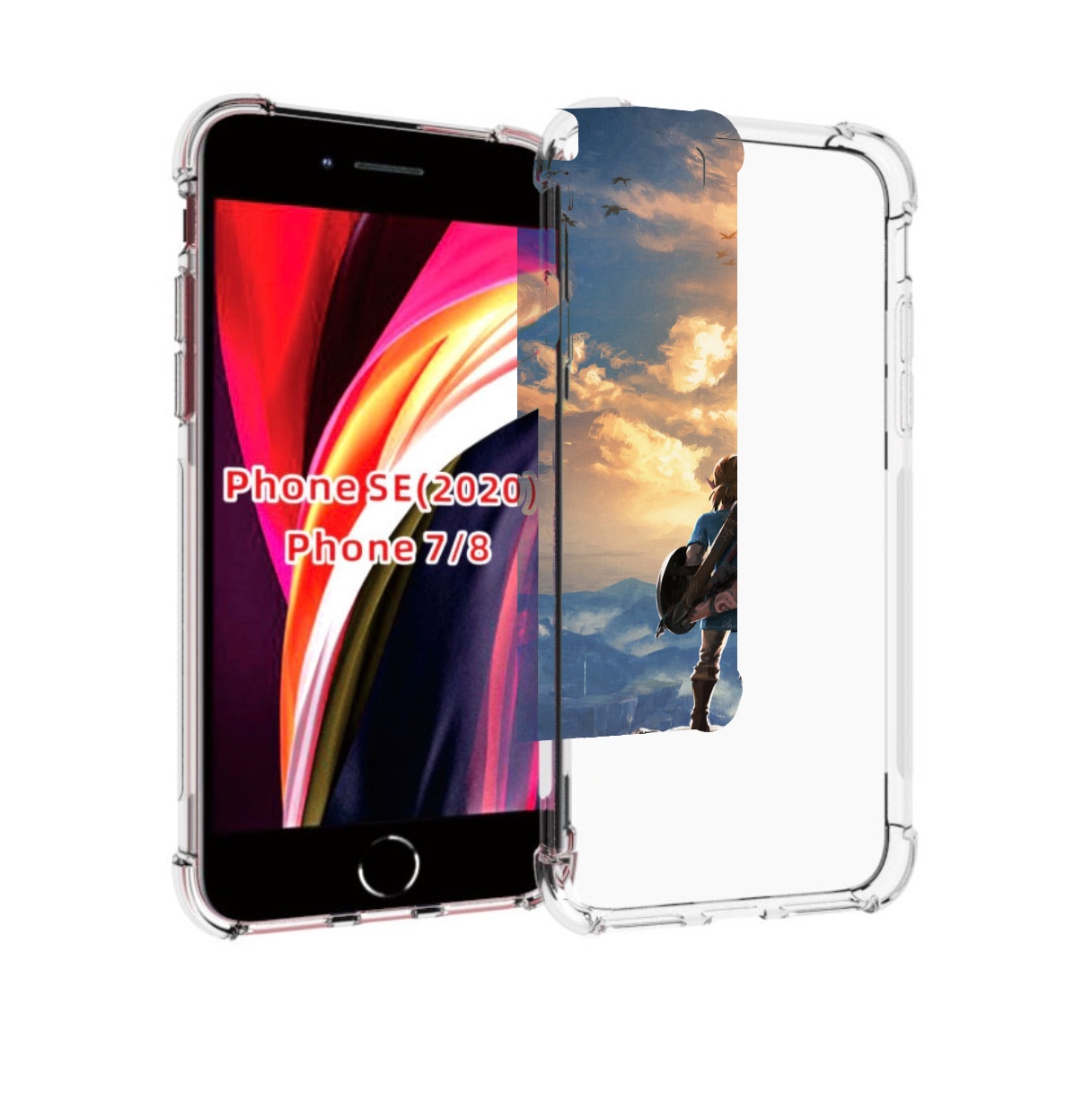 

Чехол MyPads The Legend of Zelda для iPhone 7 4.7 / iPhone 8 / iPhone SE 2 (2020), Прозрачный, Tocco