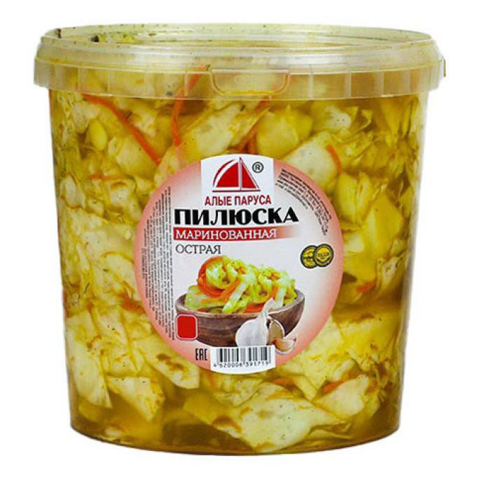 

Капуста Алые паруса Пелюстка По-корейски +-200 г