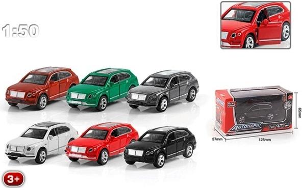 

Модель автомобиля Play Smart Кроссовер, 1/50, инерционная, 6528, Разноцветный