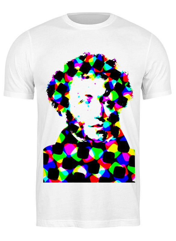 

Футболка мужская Printio Пушкин белая 2XL, Белый, Пушкин