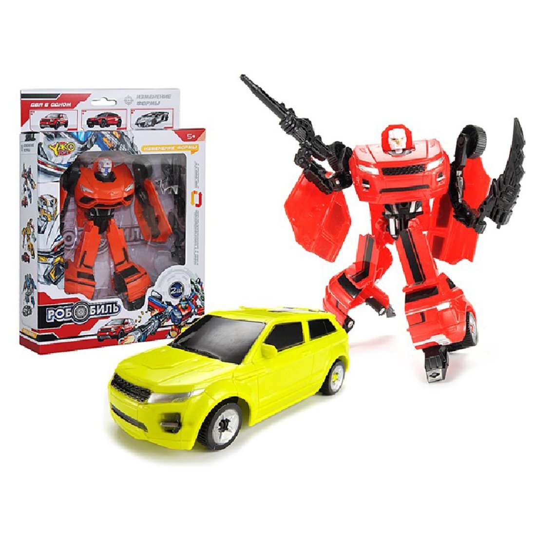 

Робот-машина, в комплекте оружие Наша Игрушка M1345-1B