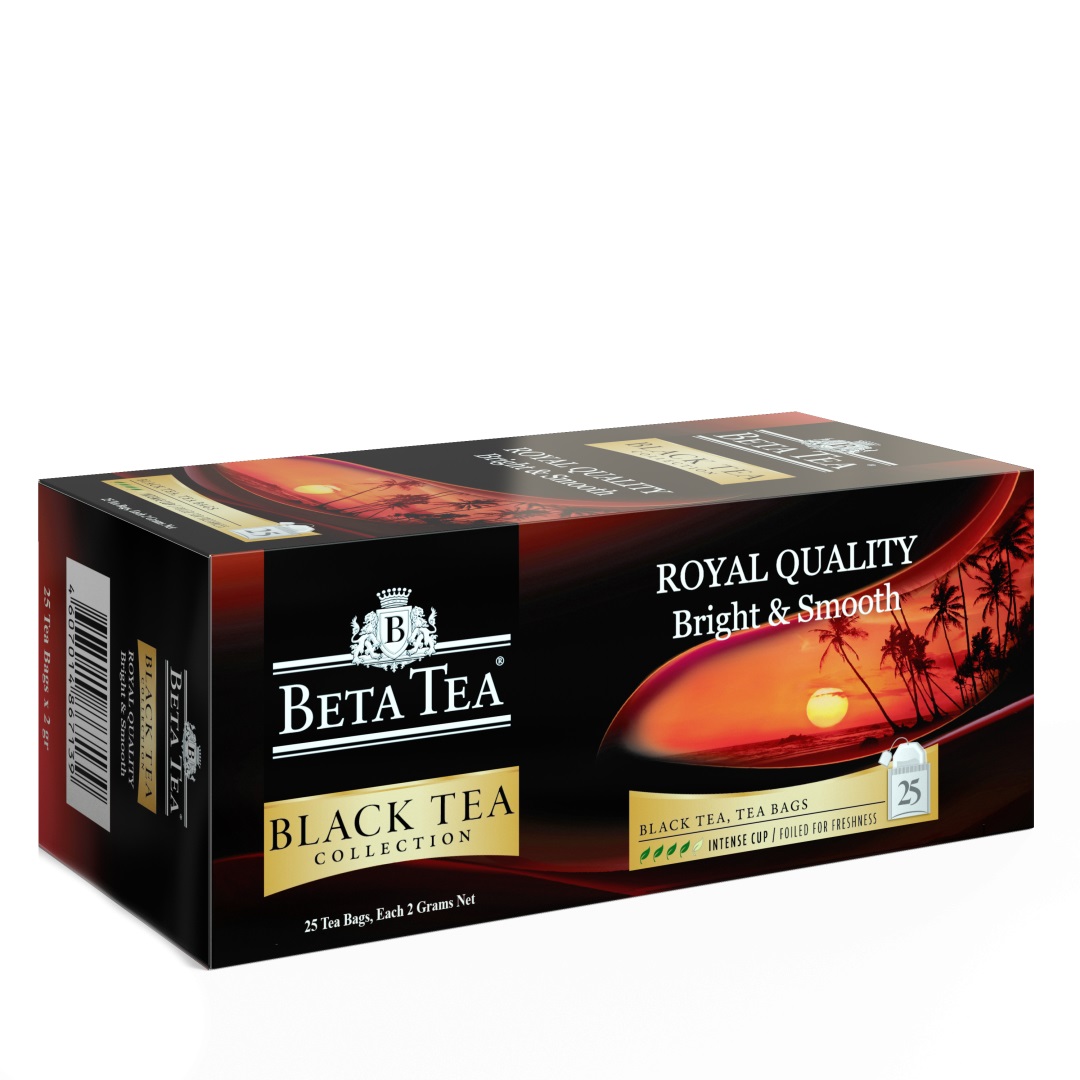 фото Чай beta tea королевское качество черный 25 пакетиков