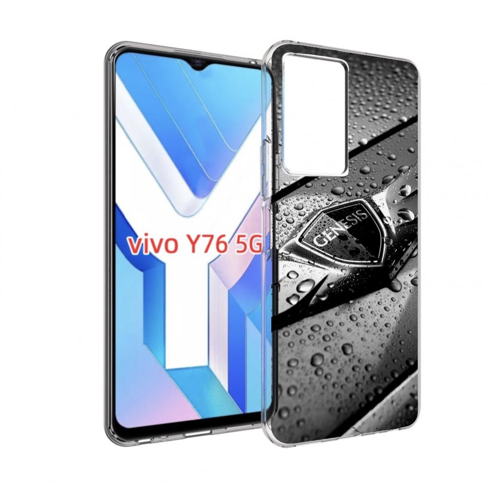 

Чехол Mypads Genesis 2 Мужской Для Vivo Y76 5G, Прозрачный, Tocco