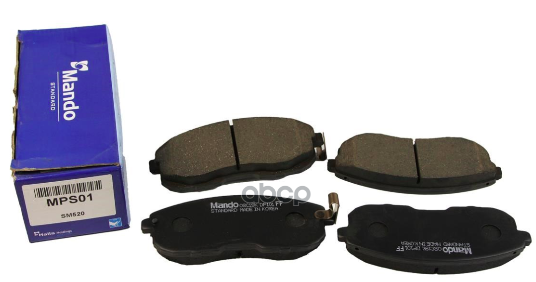 

Тормозные колодки Mando передние MPS01