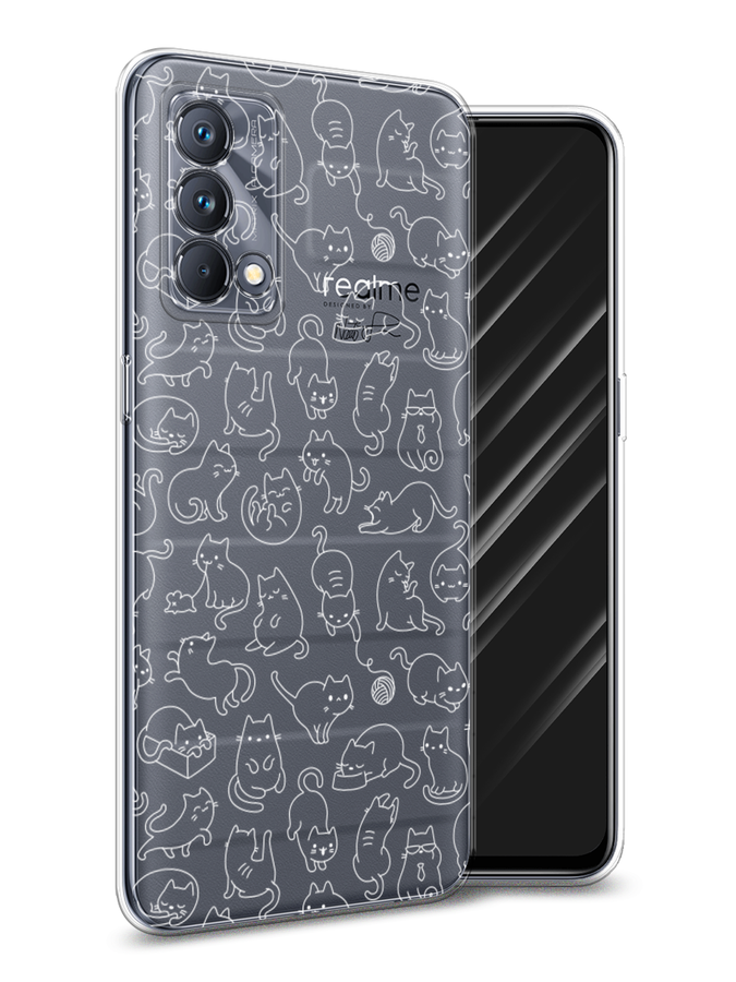 

Чехол Awog на Realme GT Master Edition "Шкодливые котики", Разноцветный, 2510450-2