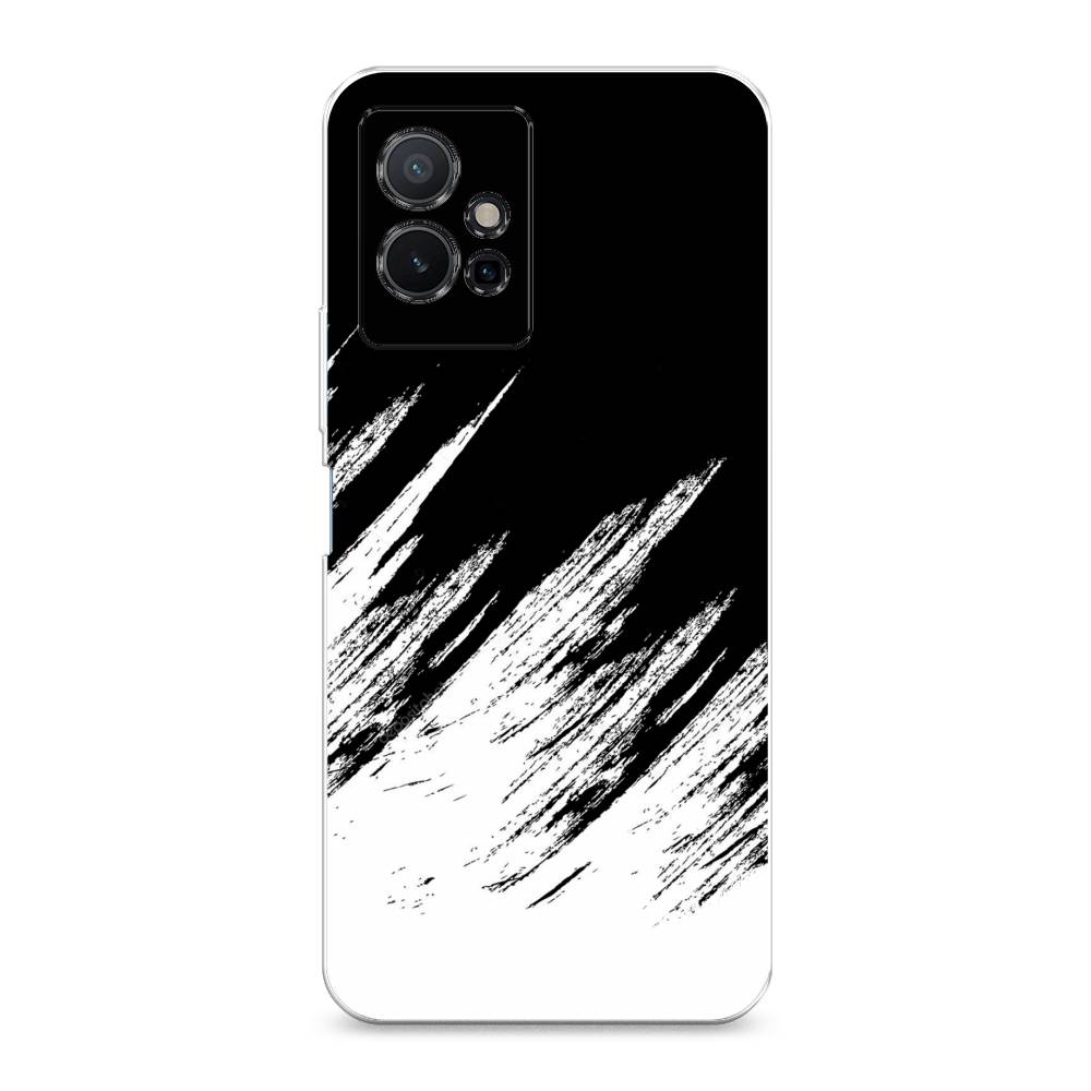 

Чехол Awog на Vivo Y75 5G "Черно белые брызги", Разноцветный, 266250-3