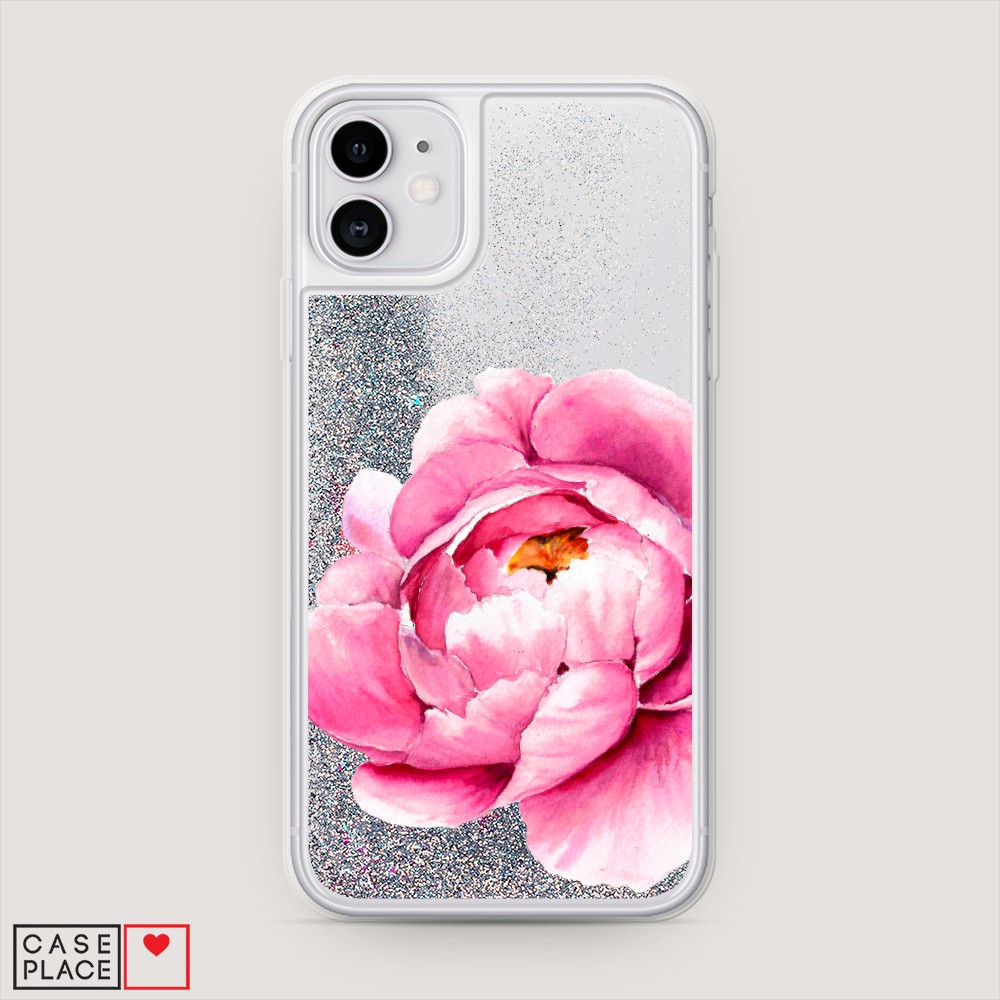 

Чехол Awog на Apple iPhone 11 / Айфон 11 "Прекрасный пион", Разноцветный, 12191-1
