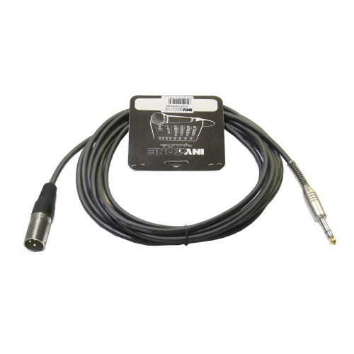 фото Кабель микрофонный jack(m)-xlr(m) invotone acm1005s/bk