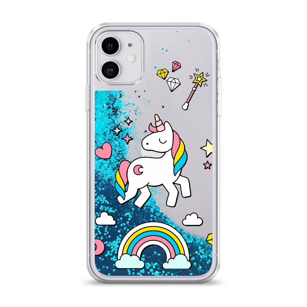 

Чехол Awog на Apple iPhone 11 / Айфон 11 "Принцесса единорог", Разноцветный, 12193-1