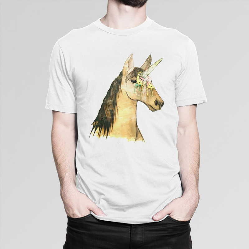 

Футболка мужская Dream Shirts Почти Единорог белая XL, Белый, Почти Единорог