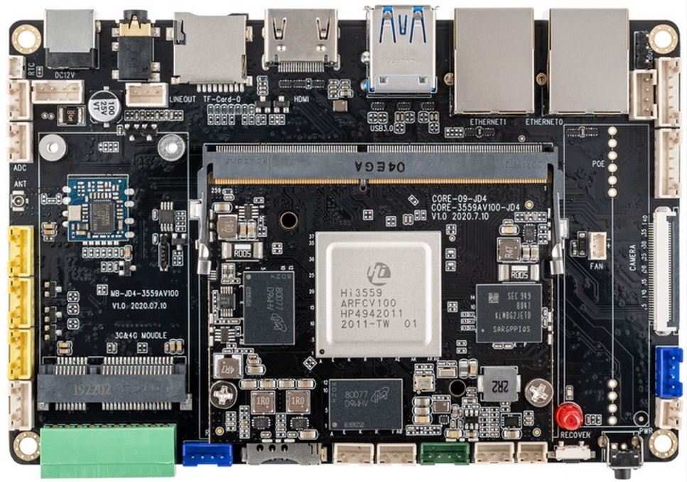 

Одноплатный компьютер Firefly (AIO-3559AV100-JD4)