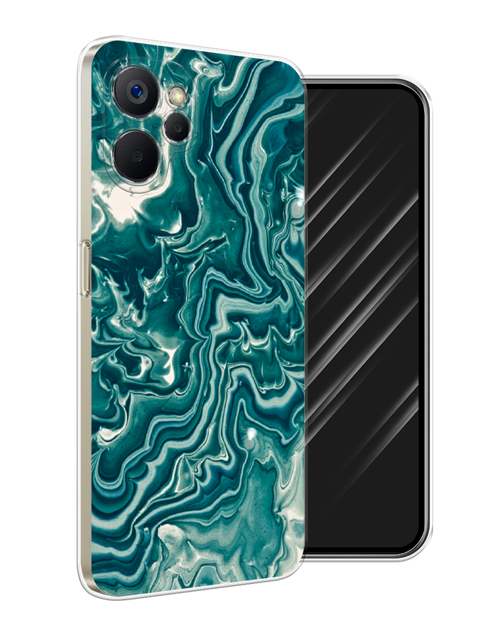 

Чехол Awog на Realme 9i 5G/10T 5G "Минералы 4", Бирюзовый, 2513950-3