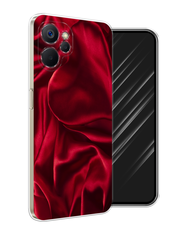 

Чехол Awog на Realme 9i 5G/10T 5G "Текстура красный шелк", 2513950-3