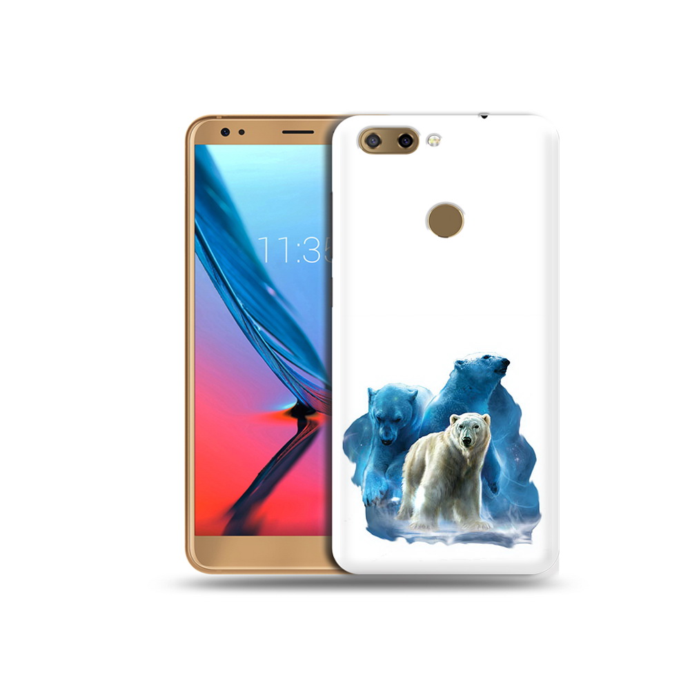 

Чехол MyPads Tocco для ZTE Blade V9 полярный медведь (PT106427.464.549), Прозрачный, Tocco