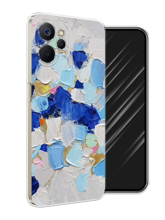 

Чехол Awog на Realme 9i 5G/10T 5G "Холст сине-белый", Синий, 2513950-10
