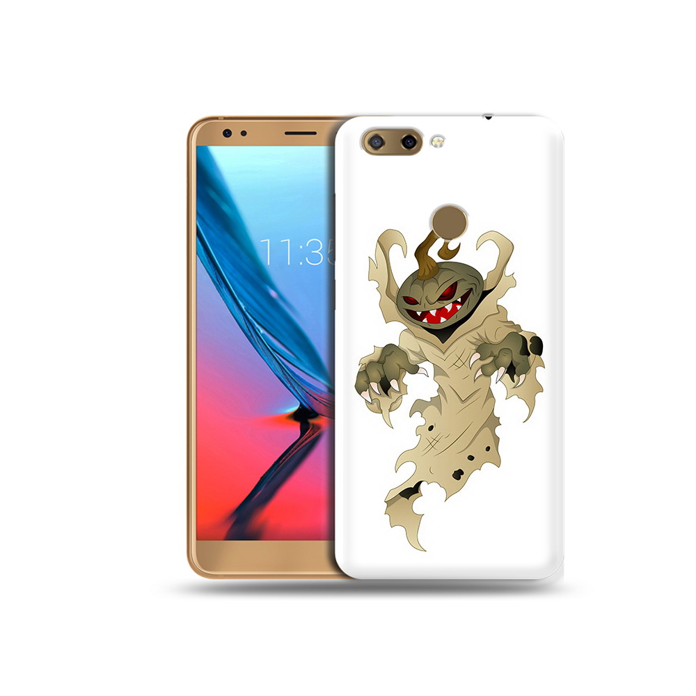 Чехол MyPads Tocco для ZTE Blade V9 призрак хэллоуина (PT106427.464.555)