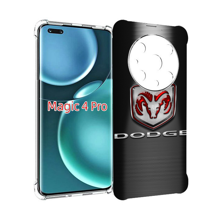 

Чехол MyPads dodge 1 мужской для Honor Magic4 Pro, Прозрачный, Tocco